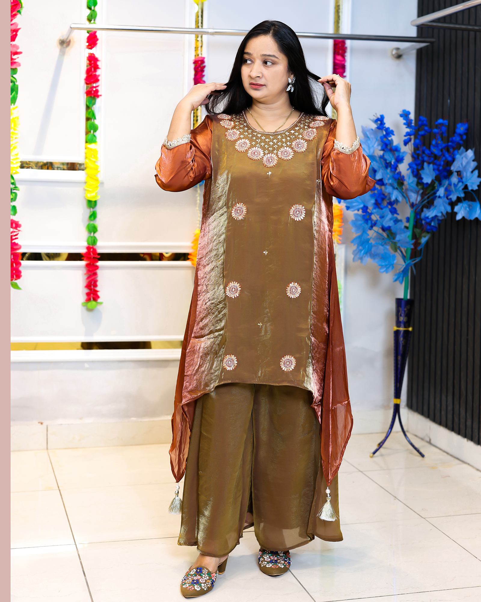 Designer Partywear Co-Ord Set