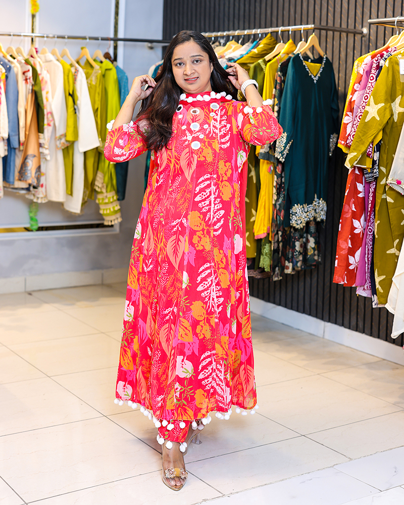 Po Po Anarkali Suit