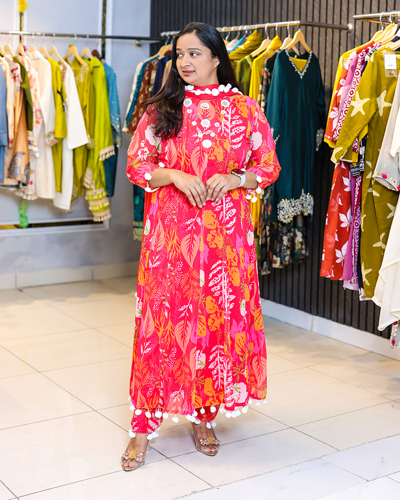 Po Po Anarkali Suit