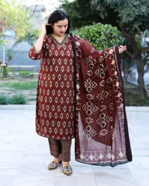 Summer Wear Cotton Suit
